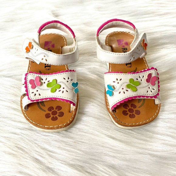 Rachel Shoes Other - Rachel Shoes Little Girls Butterfly Sandals Sz 7